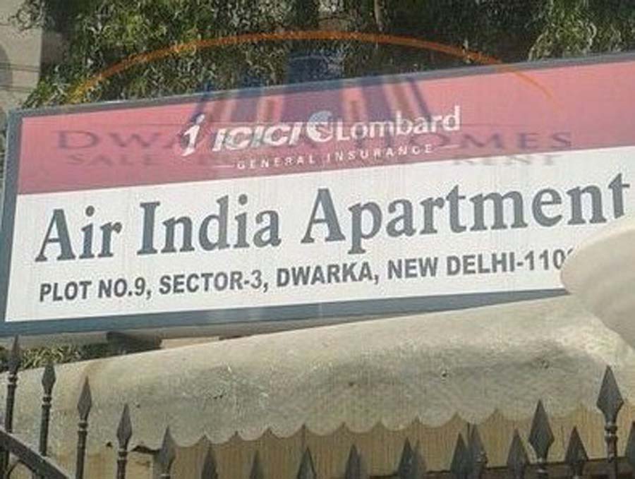 Plot 9, Air India employees apartment